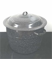 Canning pot with lid for ceiling court and pint