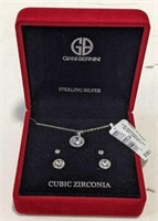 (W) Giani Bernini Sterling Silver Cubic Zirconia