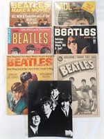 1964 Beatles Magazine Lot & Music Song Book