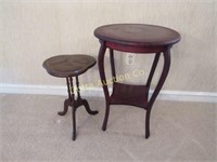 (2) SIDE TABLES: