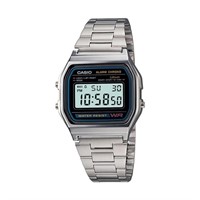 Casio Men's A158W-1 Classic Digital Stainless Stee