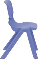 Blue Stackable School Chair  12' Seat Height
