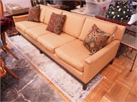 Mid-century four-cushion sofa by Simmons