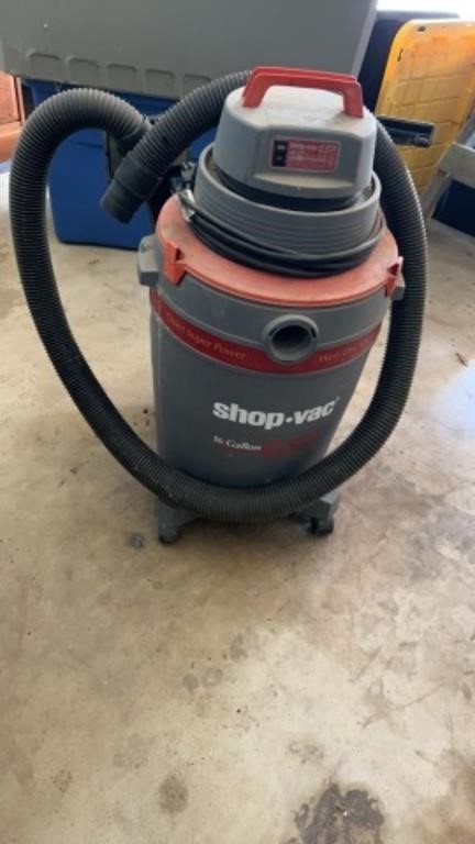 16gal Shop Vac Vacuum and attachments works