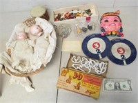 Lot of Misc Vintage Toys & Collectibles - Child
