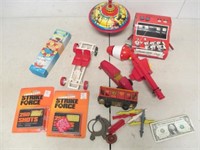 Vintage Toy Lot - Tin Litho, Northern Pacific Tin