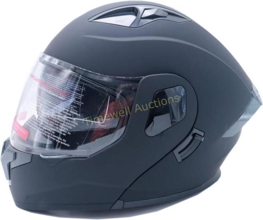 Motorcycle Dual Visor Modular Helmet (Large)