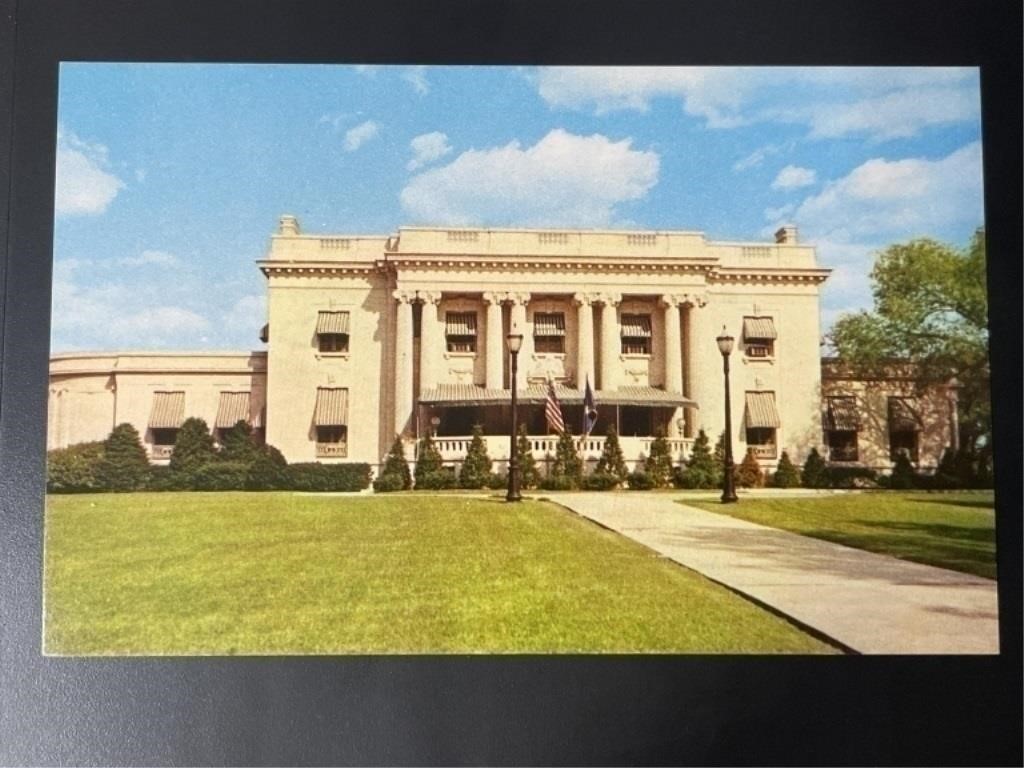 Vintage Kentucky Governor's Mansion Postcard