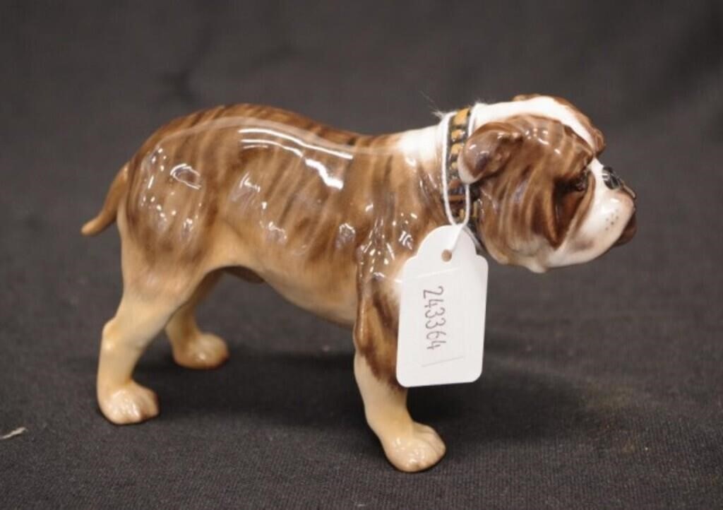 Royal Doulton ceramic bulldog figure