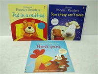 Usborne Phinc Readers childrens books, 9 volumes