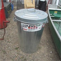 DURA 75 LITRE GALV. GARBAGE CAN