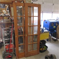 PR OF FRENCH DOORS,  24" X 77 1/2"