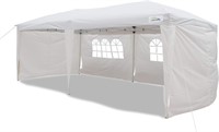 Goutime 10x20 Pop Up Canopy Tent With Sidewalls