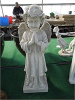 Composite angel statue