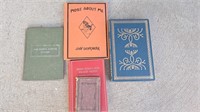 Vintage and Antique HB Poetry Book Lot