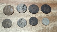 1876 1940 Lot of Foreign Coins