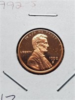 1992-S Proof Lincoln Penny