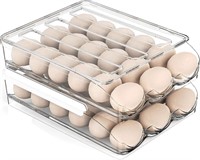 NEW! Egg Storage for Fridge (2 layer) Auto