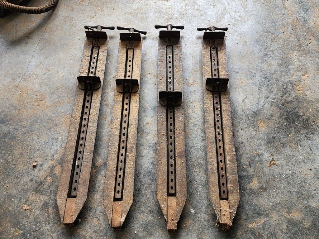 (4) 36" Laminating Vise Clamps