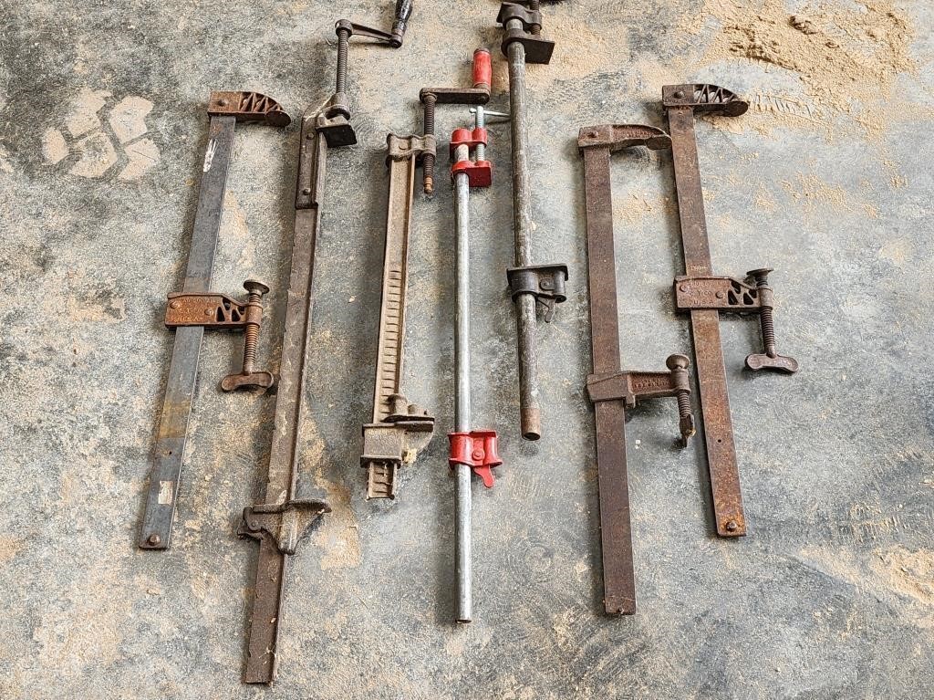 (7) 30" Bar Clamps