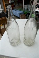 Pair Jumbo The Elephant Soda Bottles