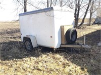 8 foot enclosed trailer by wells cargo