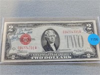 1928 $2 bill. Buyer must confirm all currency cond