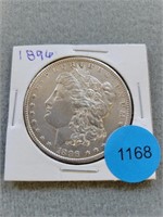 1896 Morgan dollar. Buyer must confirm all currenc