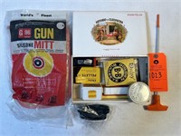 Assorted Gun Cleaning Items & Pellets