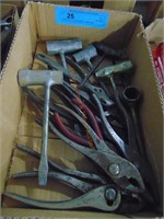 FLAT PLIERS, CHAIN SAW WRENCHES
