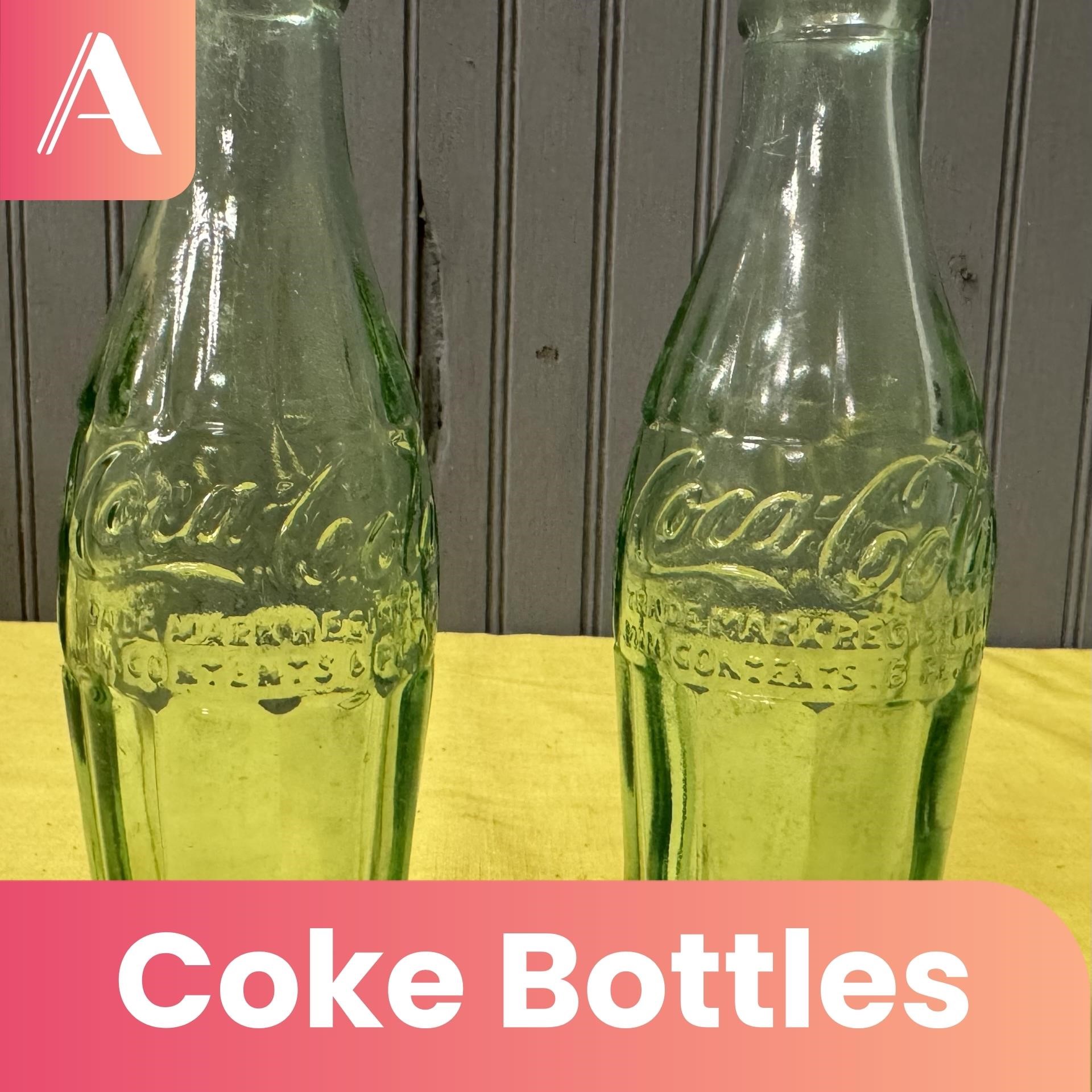 Vintage Coca-Cola Bottles