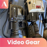 Vintage Video Camera Equipment