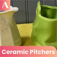 Vintage Ceramic Pitchers