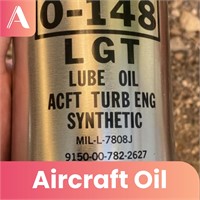 Vintage Aircraft Lube Oil