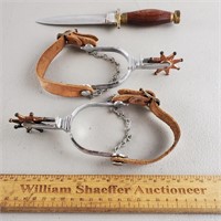 Western Spurs & Knife