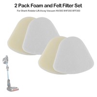 Bedler 2 pk Vacuum Foam and Felt Filter