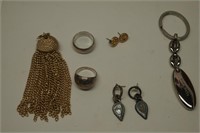 Earrings, Key Chain, Necklace Pendant, Rings