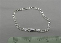 925 New Fiquro 7" Bracelet