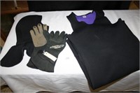 Farmer John 3mm Wetsuit; Dive Hood 3mm Gloves 5mm