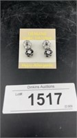Cubic zitconia and earrings
