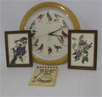 Bird related items including National Audubon