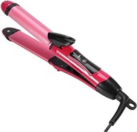 2 in 1 Hair Straightener and Hair Curler Flat Iron