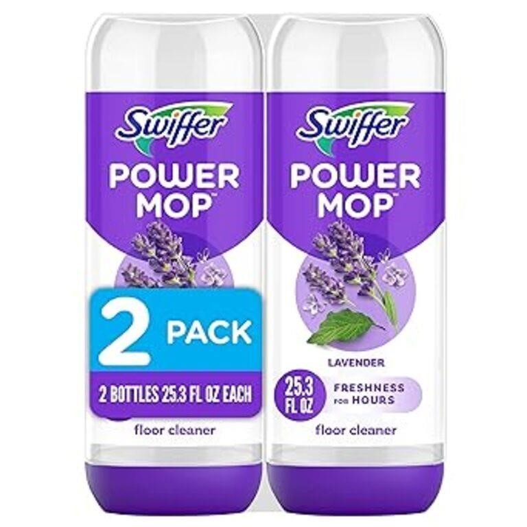 Swiffer PowerMop Floor Cleaning Solution with Lave