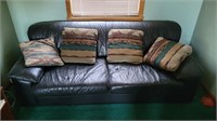 Leather sofa