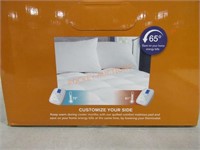 Brookstone Quilted Heated Mattress Pad Queen;