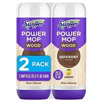 SEALED Swiffer PowerMop Wood Quick Dry Liquid