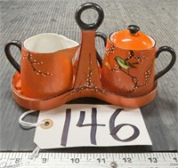 Japan Creamer & Sugar China Set