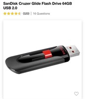 USB DRIVE QTY 2 (NEW)