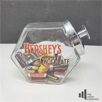 Hershey's Chocolate Candy Jar