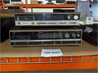 Stereo 8 track players Magnavox and SoundDesign